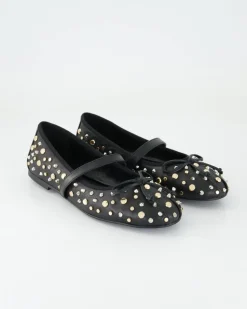 DI5467 Ballerinas in Schwarz
