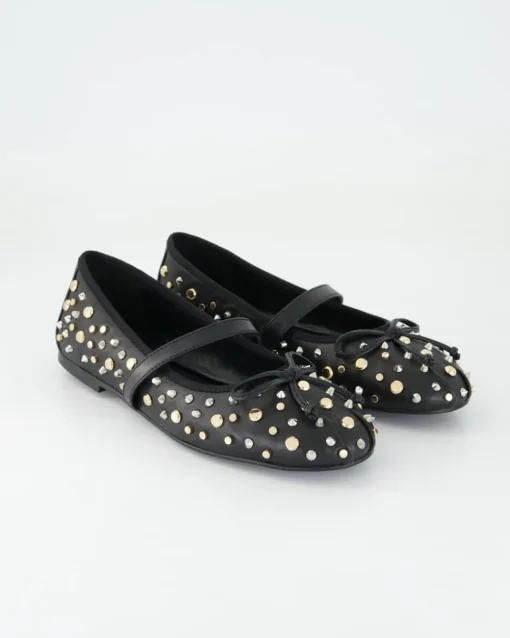 DI5467 Ballerinas in Schwarz