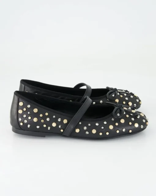 DI5467 Ballerinas in Schwarz