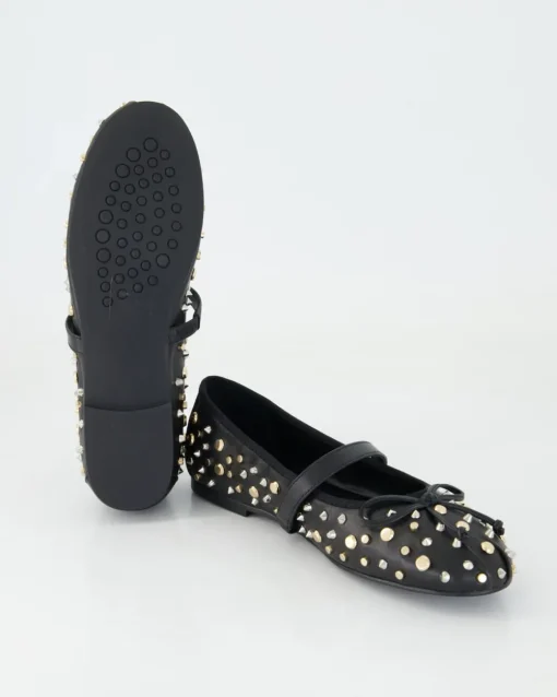 DI5467 Ballerinas in Schwarz