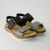 D1J53-02 Sandalen in Schwarz