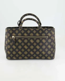 Dorys Luxury Satchel Handtasche in Braun