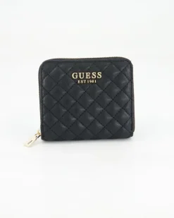 Eco Rianee SLG Small Zip Aroun Portemonnaie in Schwarz