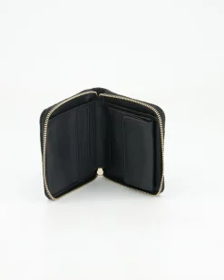Eco Rianee SLG Small Zip Aroun Portemonnaie in Schwarz