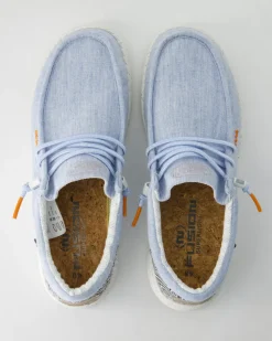 Emma Fine Slipper in Blau