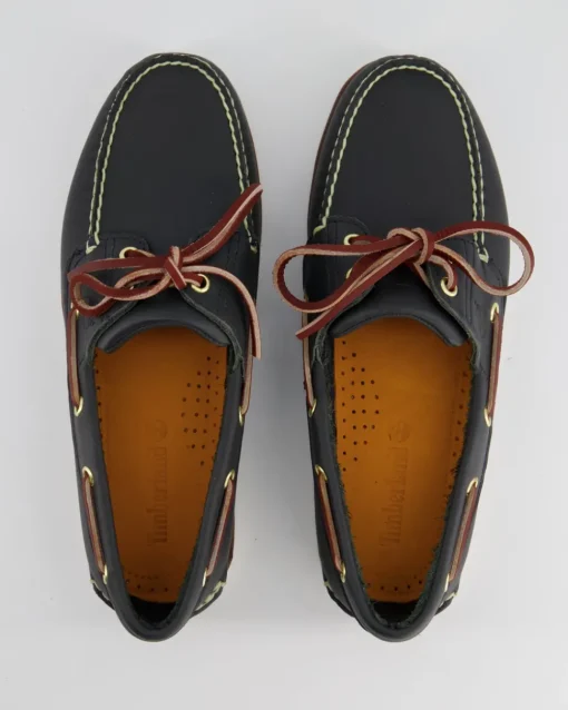 2Eye Boat Shoe Slipper in Blau