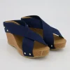 549F Pantoletten in Blau