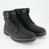 F3600-00 Winterstiefel in Schwarz