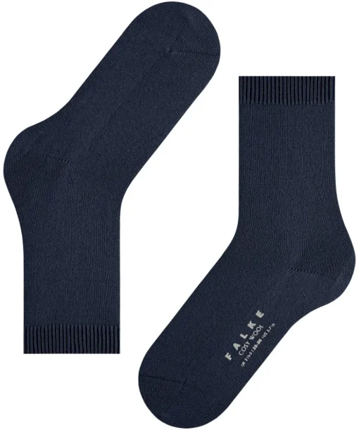 Falke Cosy Wool Damen Socken in Blau