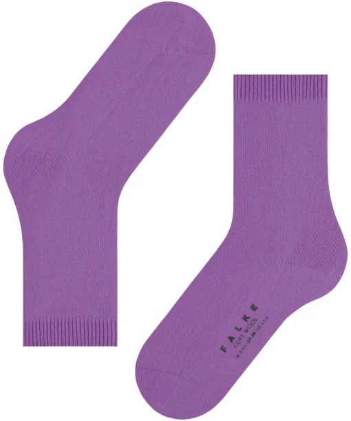 Falke Cosy Wool Damen Socken in Lila