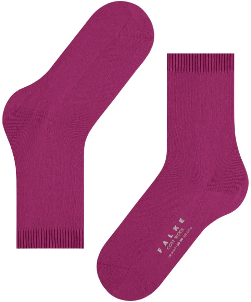 Falke Cosy Wool Damen Socken in Pink