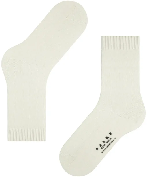 Falke Cosy Wool Damen Socken in Weiß