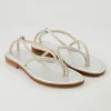FD03 Sandalen in Silber