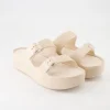 Fenix 08 Pantoletten in Beige