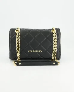 Flap Bag Ocarina Handtasche in Schwarz