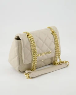 Flap Bag Ocarina Handtasche in Beige