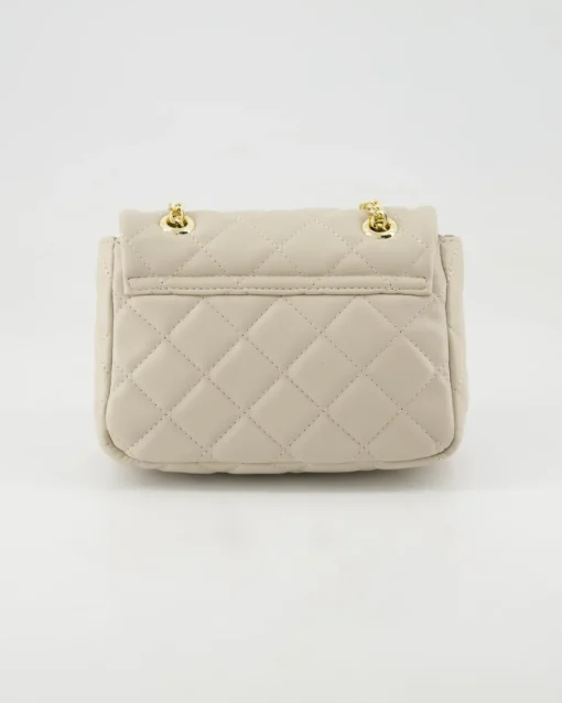 Flap Bag Ocarina Handtasche in Beige
