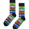 Fox Stripe Sock Socken in Mehrfarbig
