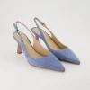 Frans Slingpumps in Blau
