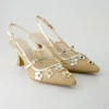 Genasti Slingpumps in Gold