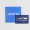 Geschenkkarte in Blau