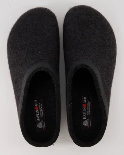 Grizzly Torben Hausschuhe in Schwarz