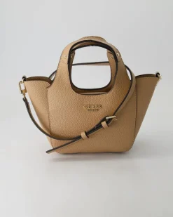 Helina Mini Tote Handtasche in Beige