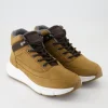 Hilfiger Warm Nubuck Hybrid Schnürstiefel in Braun
