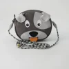 Hund Pouch Portemonnaie in Grau