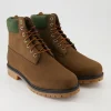 6 in Lace Waterproof Schnürstiefel in Braun