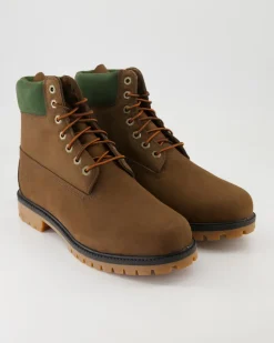 6 in Lace Waterproof Schnürstiefel in Braun