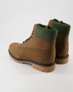 6 in Lace Waterproof Schnürstiefel in Braun