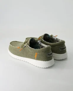 Jack Jute moss Slipper in Grün
