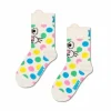 Kids Dotted Bunny Sock Socken in Mehrfarbig