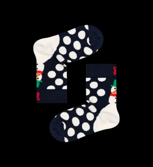 Kids Jumbo Snowman Sock Socken in Mehrfarbig