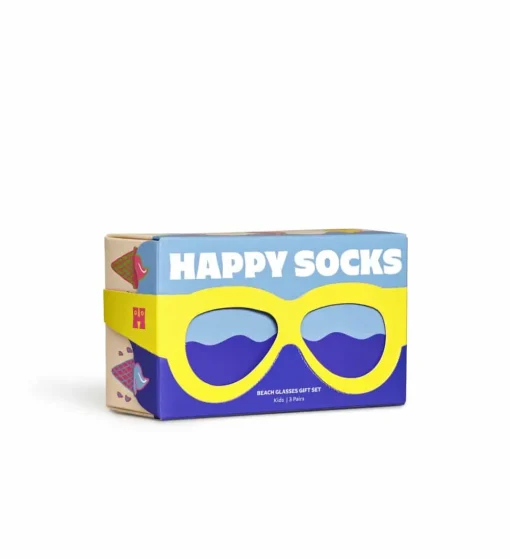Kids 3-Pack Glasses Gift Set Socken in Mehrfarbig