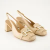 L6002 Slingpumps in Beige