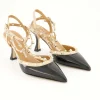 L5110 Slingpumps in Schwarz