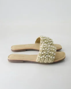 Langdon Pantoletten in Beige
