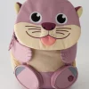 Large Friend Otter Rucksack in Lila