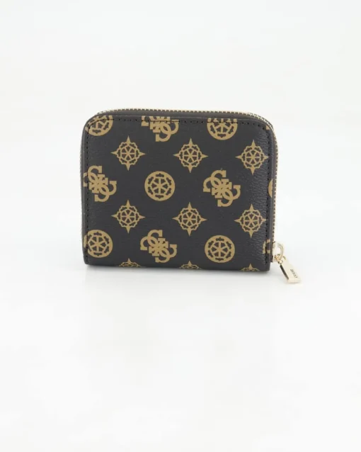 Laurel SLG Small Zip Around Portemonnaie in Braun