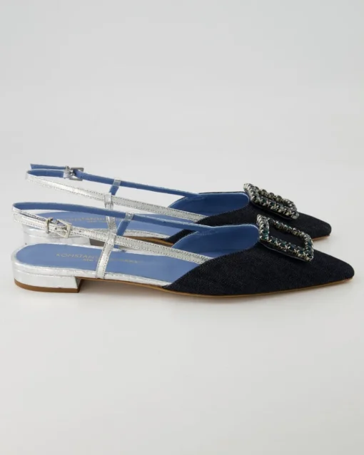 LAVANDA Slingpumps in Blau