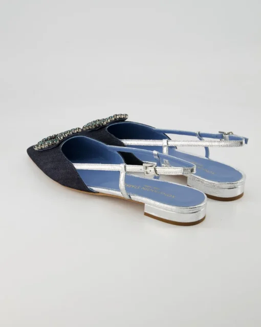 LAVANDA Slingpumps in Blau