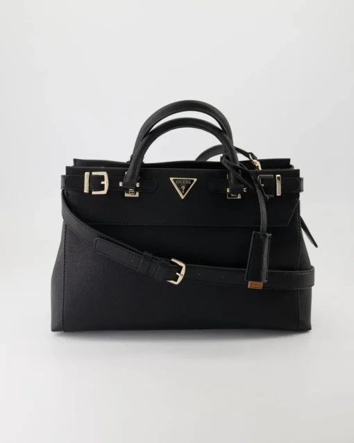 Levante Luxury Satchel Handtasche in Schwarz