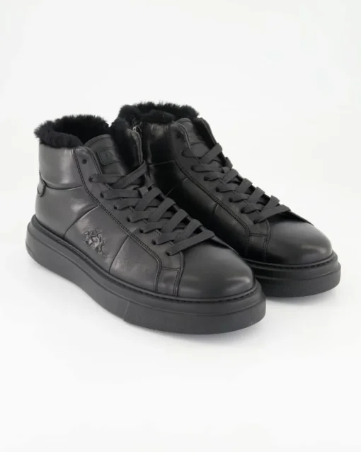 LFM242.012.350M Stiefeletten in Schwarz