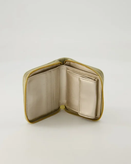 LISBET SLG SMALL ZIP AROUND Portemonnaie in Beige