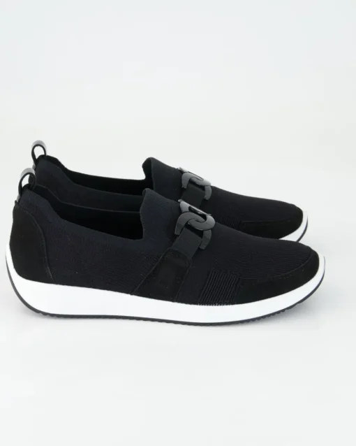 LISSABON Slipper in Schwarz