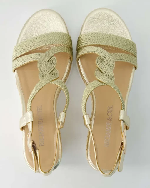 Madison 02 Sandalen in Gold