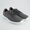 MERINO WOOL KNIT MEN Sneaker in Grau