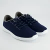MERINO WOOL KNIT WOMEN Sneaker in Blau